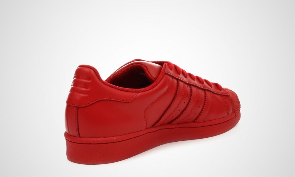 adidas superstar supercolor femme rouge